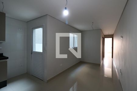 Sala de apartamento à venda com 2 quartos, 46m² em Vila Cecilia Maria, Santo André