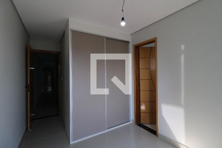 Suíte de apartamento à venda com 2 quartos, 46m² em Vila Cecilia Maria, Santo André