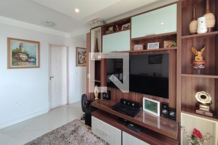 Sala de Estar de apartamento à venda com 2 quartos, 78m² em Jardim Santa Eudoxia, Campinas