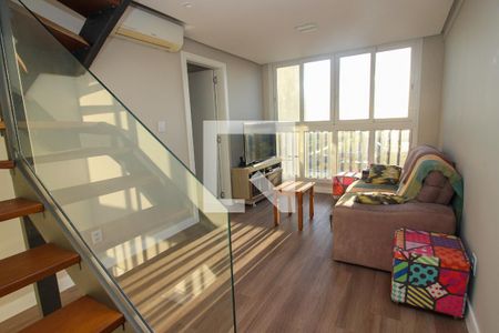 Sala 1 de apartamento à venda com 2 quartos, 150m² em Cristal, Porto Alegre