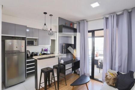 Sala de apartamento para alugar com 2 quartos, 50m² em Brás, São Paulo