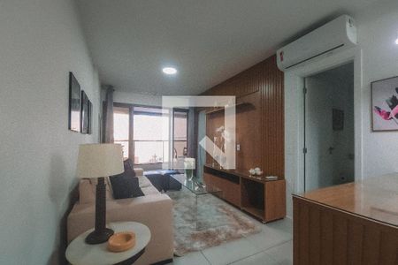 Sala de apartamento para alugar com 1 quarto, 51m² em Graça, Salvador