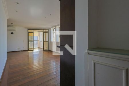 Sala de apartamento à venda com 3 quartos, 107m² em Funcionários, Belo Horizonte