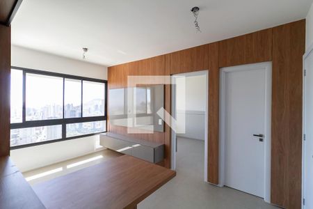 Sala de apartamento para alugar com 1 quarto, 44m² em Vila da Serra, Nova Lima