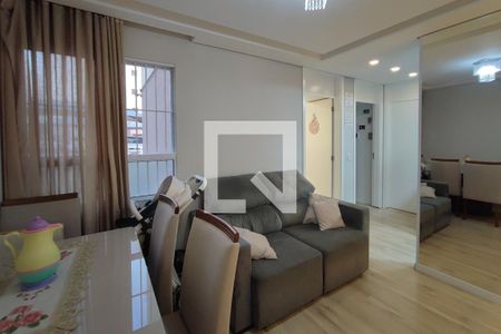 Sala de apartamento para alugar com 2 quartos, 47m² em Jardim do Lago Continuação, Campinas