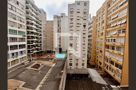 Sala vista de apartamento à venda com 3 quartos, 105m² em Copacabana, Rio de Janeiro