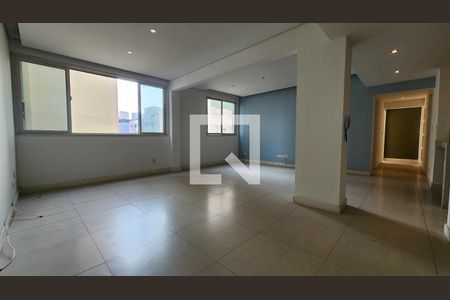 Sala de apartamento para alugar com 3 quartos, 105m² em Boqueirão, Santos