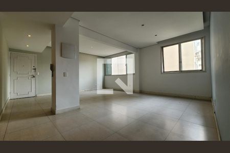 Sala de apartamento para alugar com 3 quartos, 105m² em Boqueirão, Santos