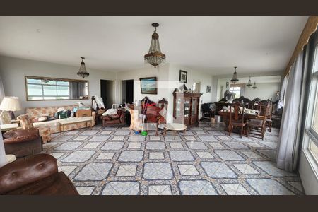 Sala de apartamento para alugar com 3 quartos, 185m² em Aparecida, Santos