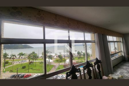 Sala de apartamento para alugar com 3 quartos, 185m² em Aparecida, Santos