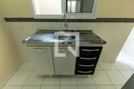 Sala / Cozinha de kitnet/studio para alugar com 1 quarto, 30m² em Jardim Capitao, Sorocaba