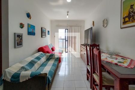 Sala de apartamento para alugar com 1 quarto, 57m² em Guilhermina, Praia Grande