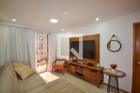 Sala de apartamento para alugar com 3 quartos, 94m² em Centro, Nova Iguaçu