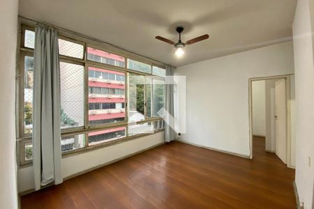 Sala de apartamento à venda com 2 quartos, 62m² em Humaitá, Rio de Janeiro