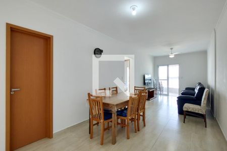 Sala de apartamento para alugar com 2 quartos, 93m² em Caiçara, Praia Grande