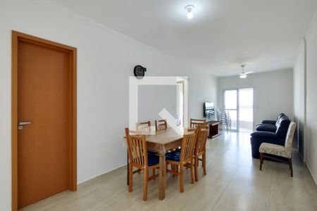 Sala de apartamento para alugar com 2 quartos, 93m² em Caiçara, Praia Grande