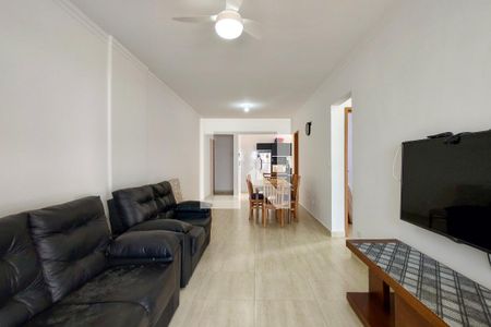 Sala de apartamento para alugar com 2 quartos, 93m² em Caiçara, Praia Grande