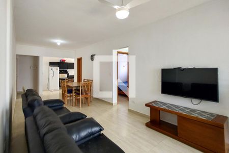 Sala de apartamento para alugar com 2 quartos, 93m² em Caiçara, Praia Grande