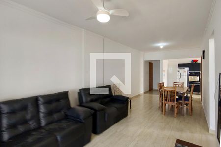 Sala de apartamento para alugar com 2 quartos, 93m² em Caiçara, Praia Grande