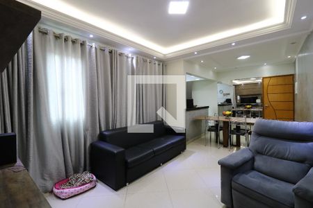 Sala de apartamento à venda com 4 quartos, 230m² em Jardim Santo Antônio, Santo André