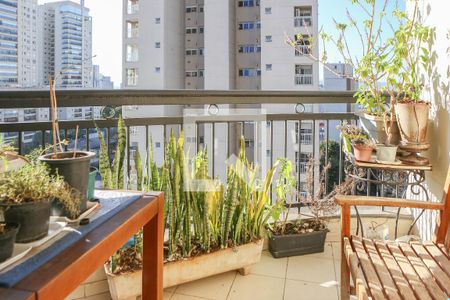 Sacada de apartamento à venda com 3 quartos, 116m² em Vila Romana, São Paulo