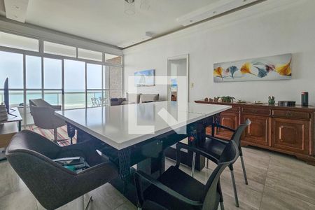 Sala de apartamento para alugar com 3 quartos, 129m² em Centro, Guarujá