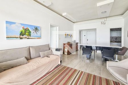 Sala de apartamento para alugar com 3 quartos, 129m² em Centro, Guarujá