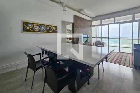 Sala de apartamento para alugar com 3 quartos, 129m² em Centro, Guarujá