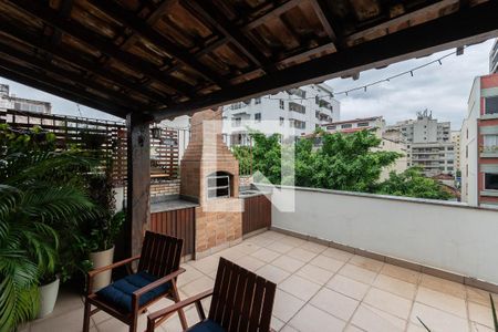 Varanda da Sala de apartamento à venda com 1 quarto, 104m² em Maracanã, Rio de Janeiro