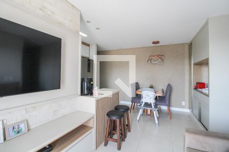 Sala de apartamento à venda com 3 quartos, 75m² em Jardim Nossa Senhora Auxiliadora, Campinas