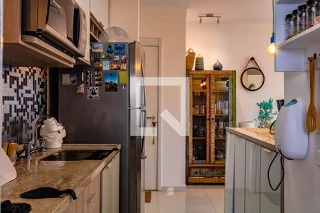 Cozinha de apartamento à venda com 1 quarto, 45m² em Vila Guarani (z Sul), São Paulo