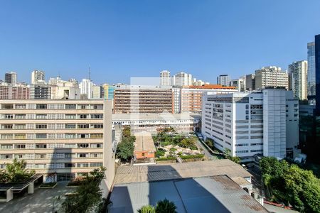 sala vista de apartamento à venda com 2 quartos, 68m² em Liberdade, São Paulo