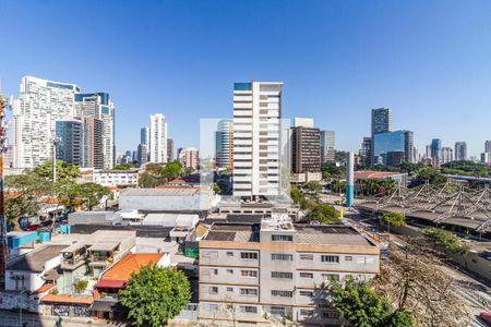 Vista de apartamento à venda com 2 quartos, 74m² em Pinheiros, São Paulo