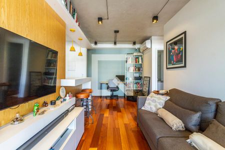 Sala de apartamento à venda com 2 quartos, 74m² em Pinheiros, São Paulo