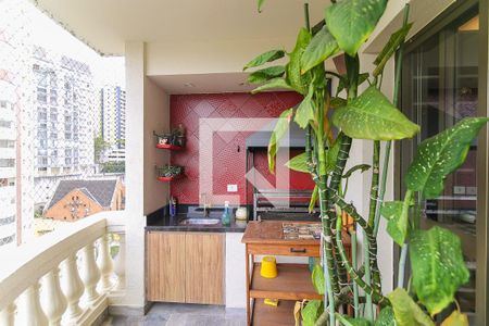 Varanda da Sala de apartamento à venda com 3 quartos, 110m² em Vila Andrade, São Paulo