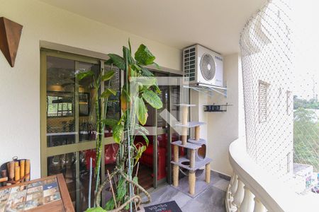 Varanda da Sala de apartamento à venda com 3 quartos, 110m² em Vila Andrade, São Paulo