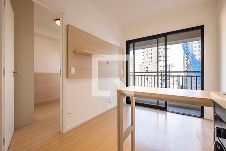 Sala/Cozinha de apartamento à venda com 1 quarto, 30m² em Sumaré, São Paulo