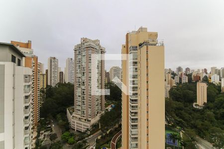 Vista do Quarto de apartamento à venda com 2 quartos, 104m² em Panamby, São Paulo