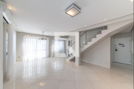 Sala de apartamento para alugar com 3 quartos, 133m² em Vila Santo Estéfano, São Paulo