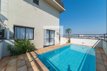 Varanda - Piscina Privativa de apartamento para alugar com 3 quartos, 133m² em Vila Santo Estéfano, São Paulo