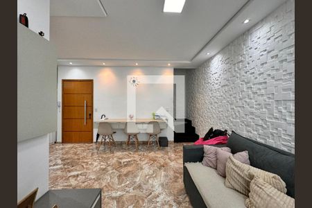 Sala de apartamento à venda com 2 quartos, 114m² em Vila Linda, Santo André