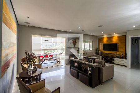 Sala de apartamento à venda com 3 quartos, 133m² em Tamboré, Santana de Parnaíba