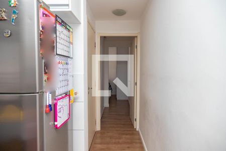 Corredor  de apartamento à venda com 2 quartos, 46m² em Centro, Diadema