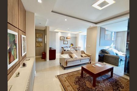 Sala  de apartamento à venda com 3 quartos, 119m² em Copacabana, Rio de Janeiro