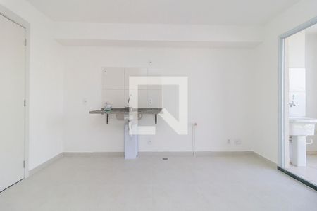 Sala - Cozinha de apartamento à venda com 2 quartos, 36m² em Jardim Caravelas, São Paulo