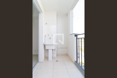 Sala - Varanda de apartamento à venda com 2 quartos, 36m² em Jardim Caravelas, São Paulo