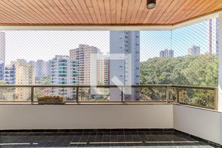 Sacada de apartamento à venda com 4 quartos, 200m² em Parque Bairro Morumbi, São Paulo