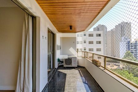 Sacada de apartamento à venda com 4 quartos, 200m² em Parque Bairro Morumbi, São Paulo