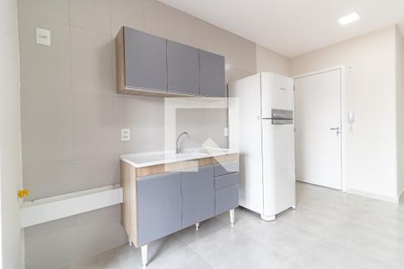 Cozinha de apartamento para alugar com 1 quarto, 31m² em Sacomã, São Paulo