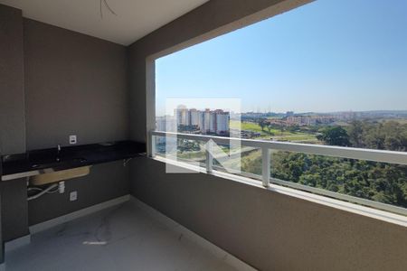 Varanda gourmet de apartamento à venda com 2 quartos, 66m² em Loteamento Parque São Martinho, Campinas